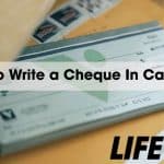 How to write a cheque