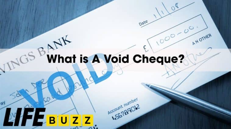What is A Void Cheque?