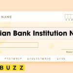 Canadian Bank Institution Number