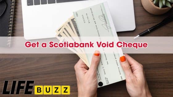 Find a Scotiabank Void Cheque